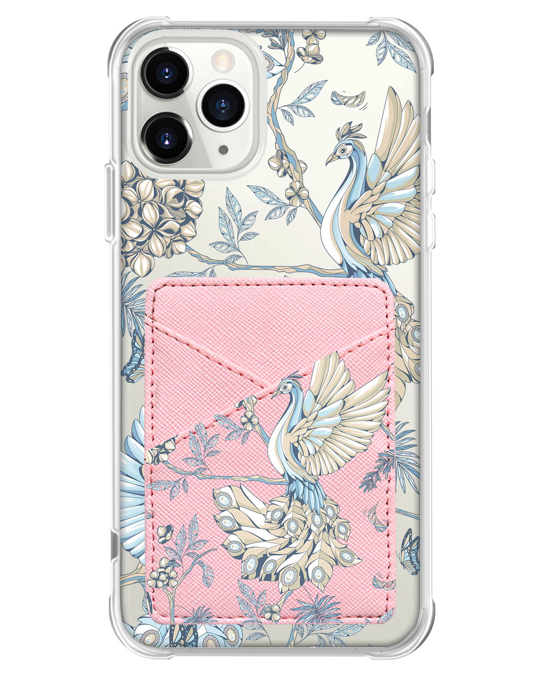 iPhone Phone Wallet Case - Peacock 5.0