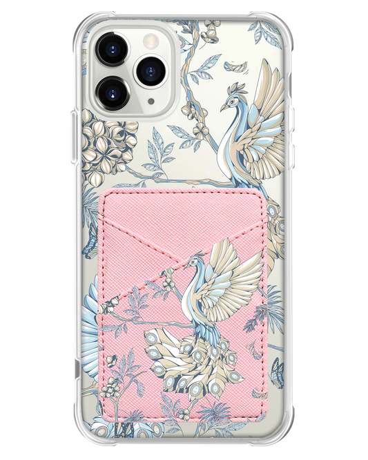 iPhone Phone Wallet Case - Peacock 5.0