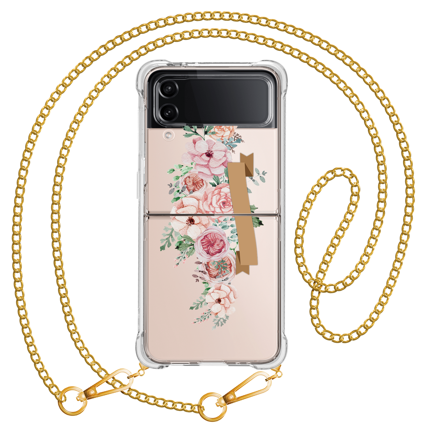 Android Flip / Fold Case - Peony