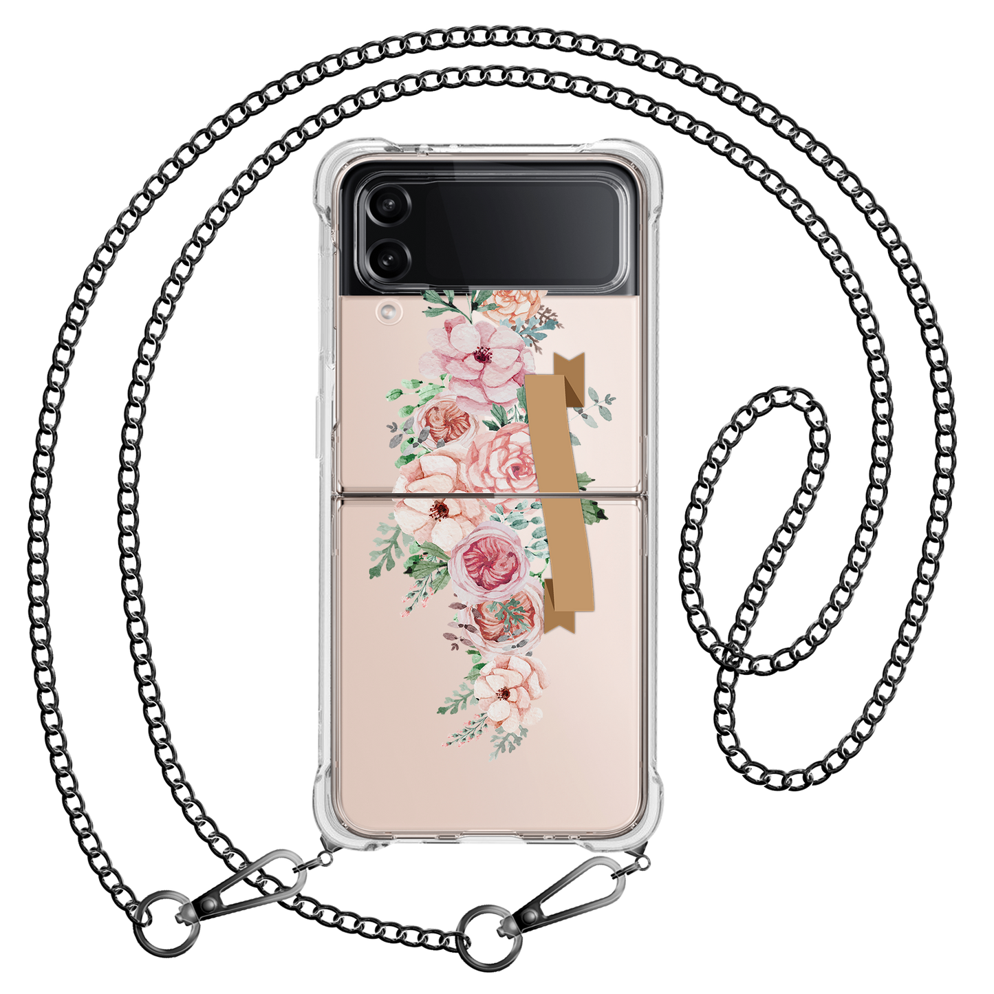 Android Flip / Fold Case - Peony