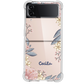 Android Flip / Fold Case - Pink Florals