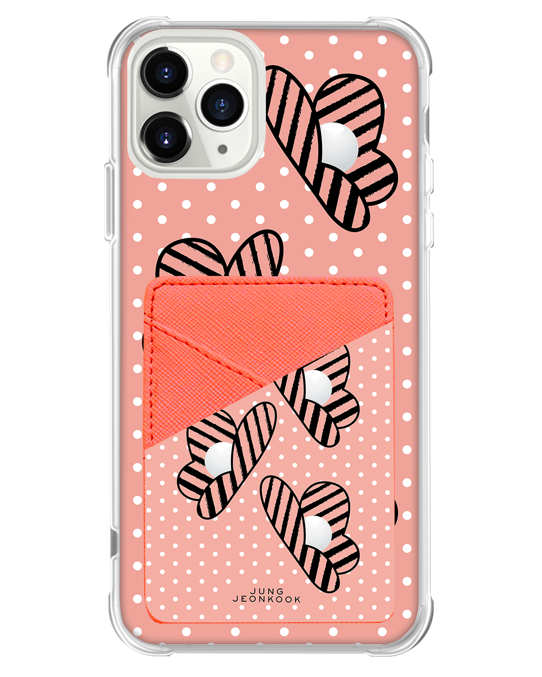 iPhone Phone Wallet Case - Pink Honey