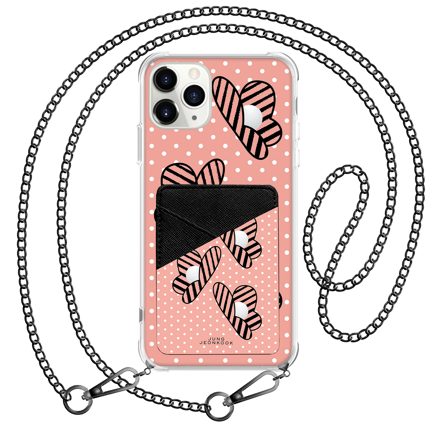 iPhone Phone Wallet Case - Pink Honey