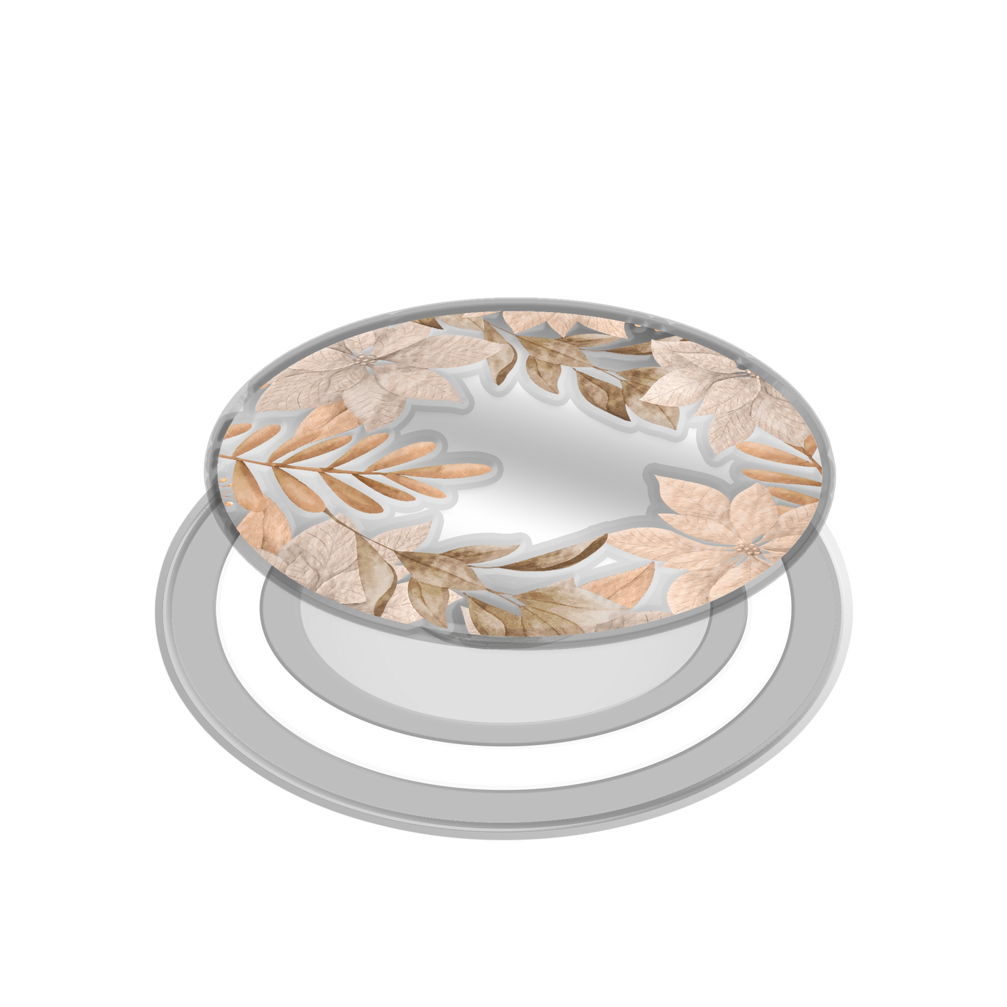Magnetic Grip Mirror - Pink Lily