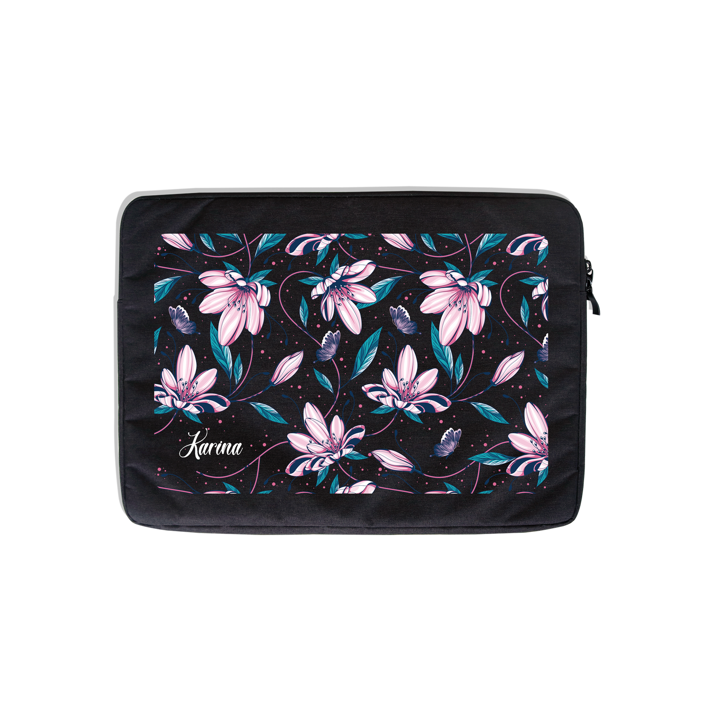 Universal Laptop Pouch - Pink Tulip