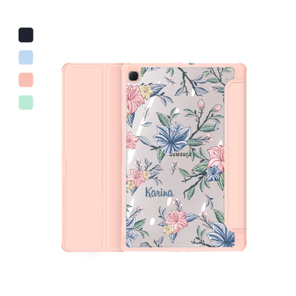 Android Tab Flipcover - Pink & Blue Florals