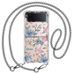 Android Flip / Fold Case - Pink & Blue Florals