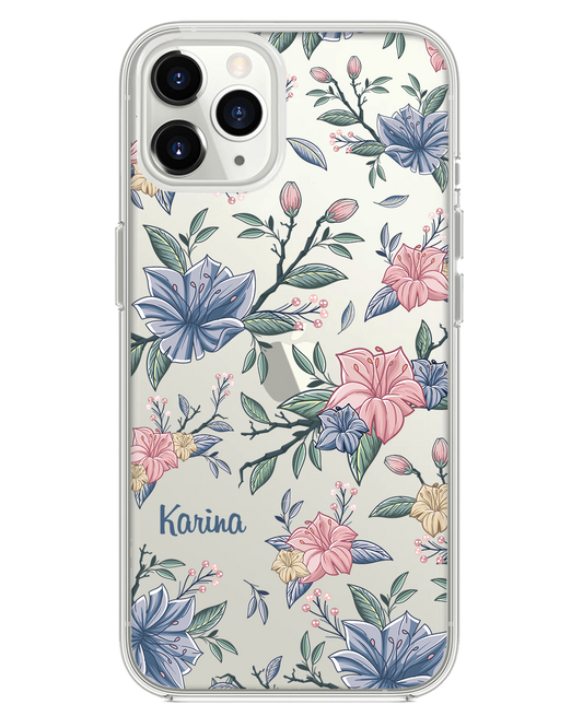 iPhone Rearguard Hybrid - Pink & Blue Florals