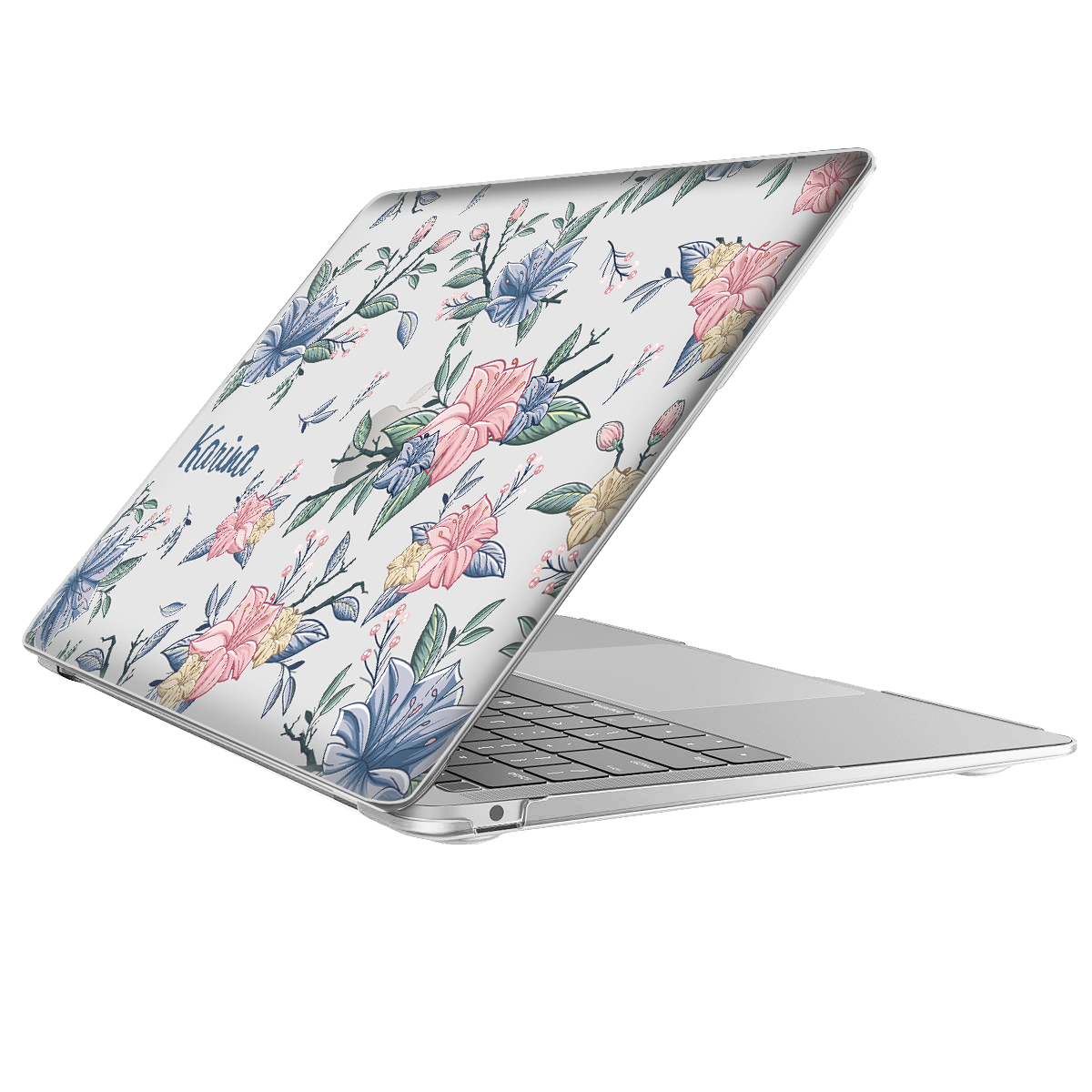 MacBook Snap Case - Pink & Blue Florals