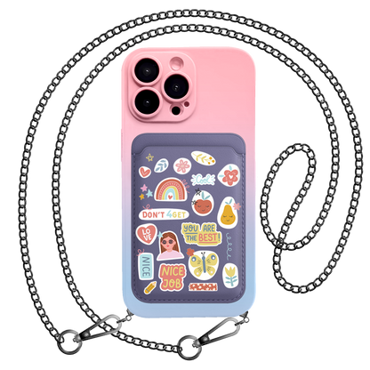 iPhone Magnetic Wallet Silicone Case - You are The Best 1.0