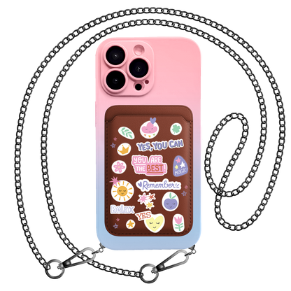 iPhone Magnetic Wallet Silicone Case - You are The Best 2.0