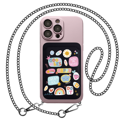 iPhone Magnetic Wallet Silicone Case - Good Day 2.0