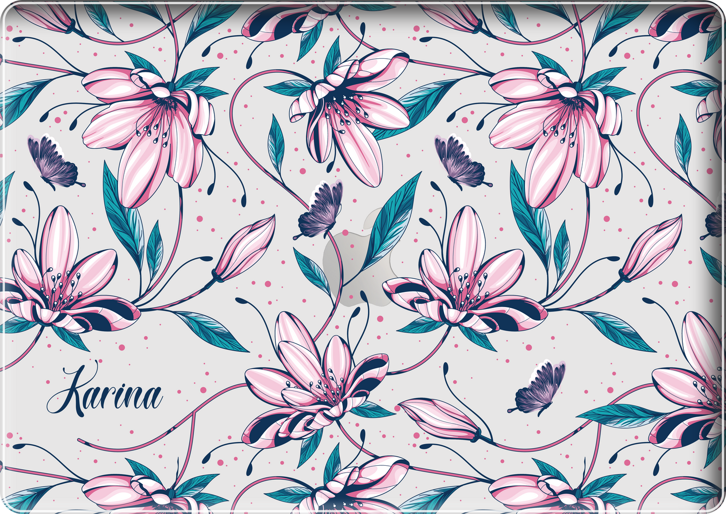MacBook Snap Case - Pink Tulip
