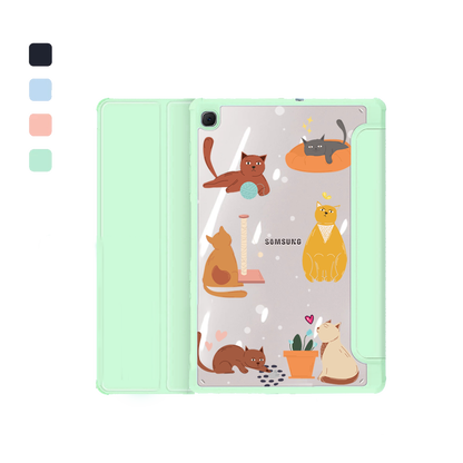 Android Tab Acrylic Flipcover - Playful Cat 1.0