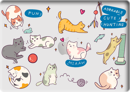 MacBook Snap Case - Playful Cat 2.0