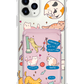 iPhone Magnetic Wallet Case - Playful Cat 2.0