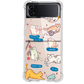 Android Flip / Fold Case - Playful Cat 2.0