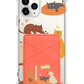 iPhone Phone Wallet Case - Playful Cat 1.0