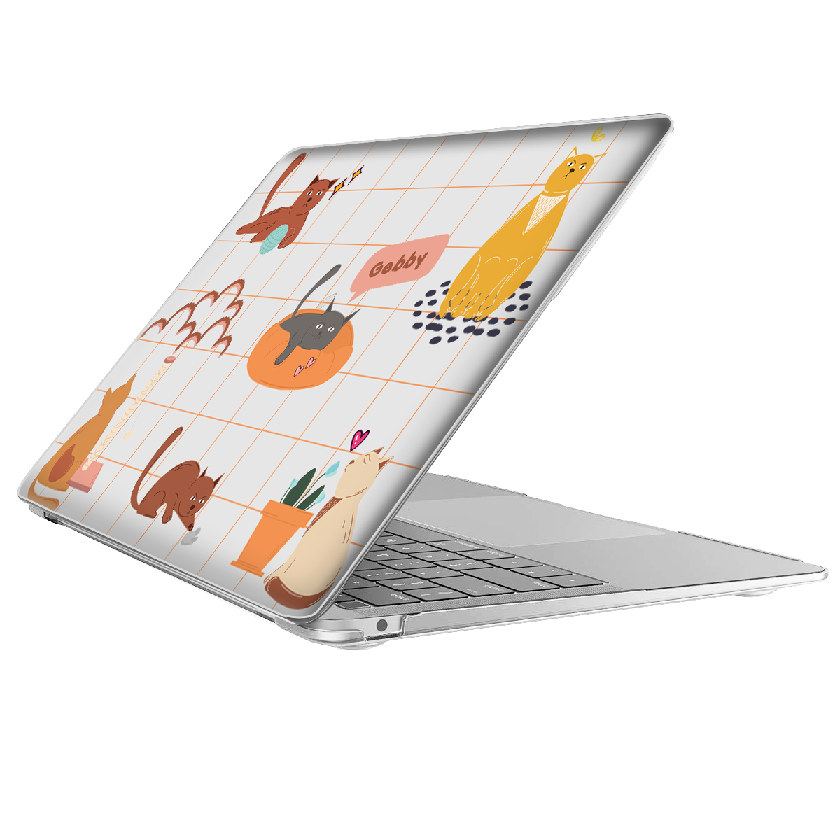 MacBook Snap Case - Playful Cat 1.0