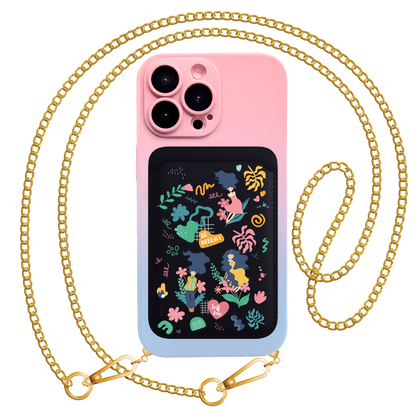 iPhone Magnetic Wallet Silicone Case - Self Love Sticker Pack 2.0