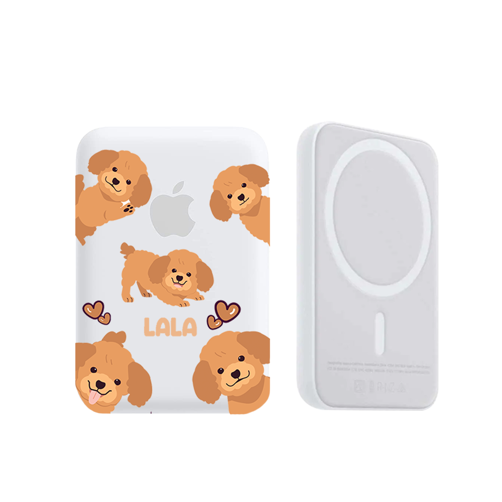 Magnetic Wireless Powerbank - Poodle Squad 1.0