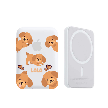 Magnetic Wireless Powerbank - Poodle Squad 1.0
