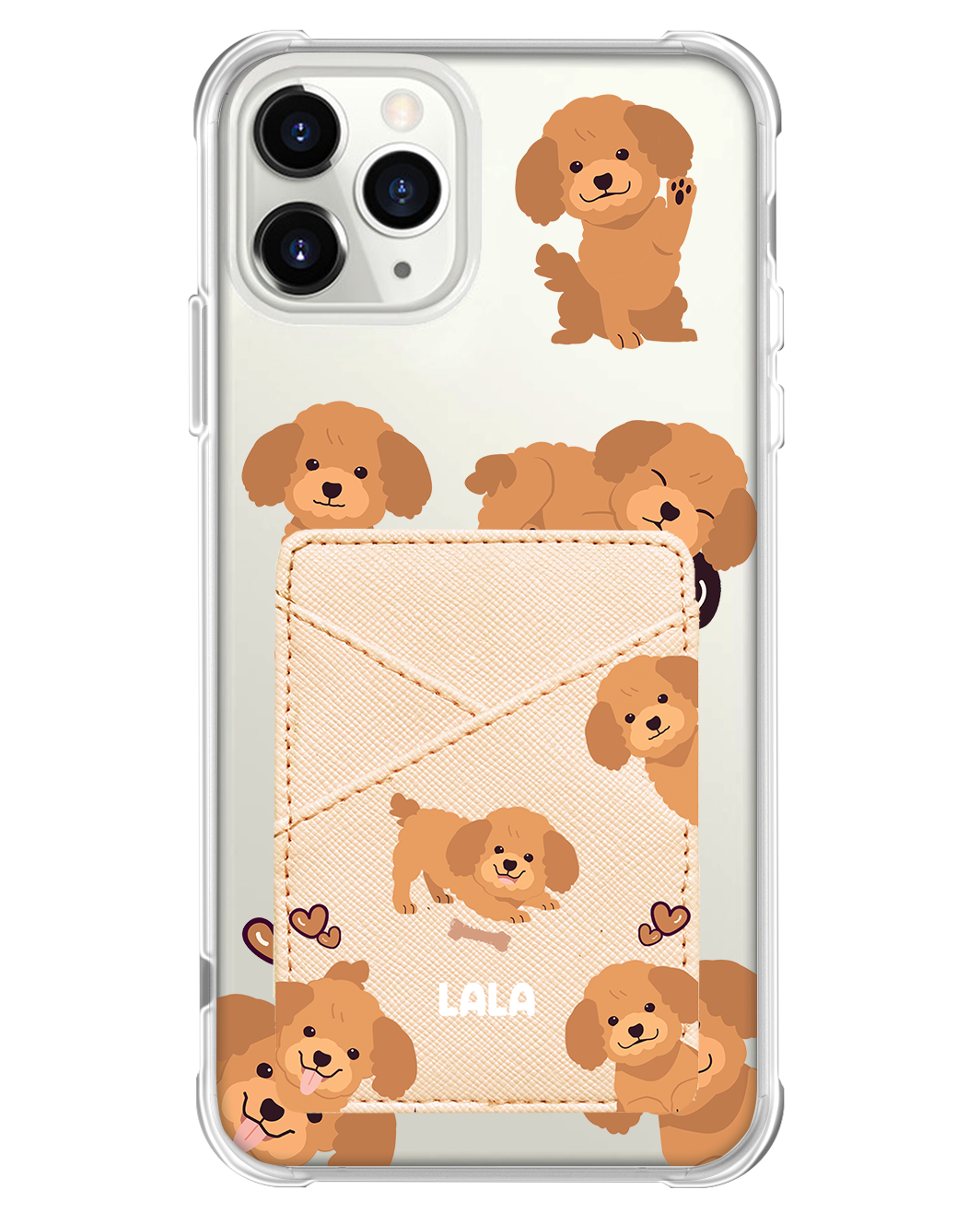 iPhone Phone Wallet Case - Poodle Squad 1.0