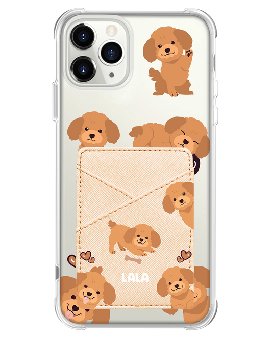 iPhone Phone Wallet Case - Poodle Squad 1.0