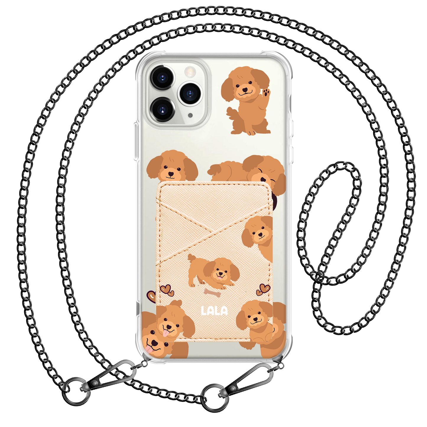 iPhone Phone Wallet Case - Poodle Squad 1.0