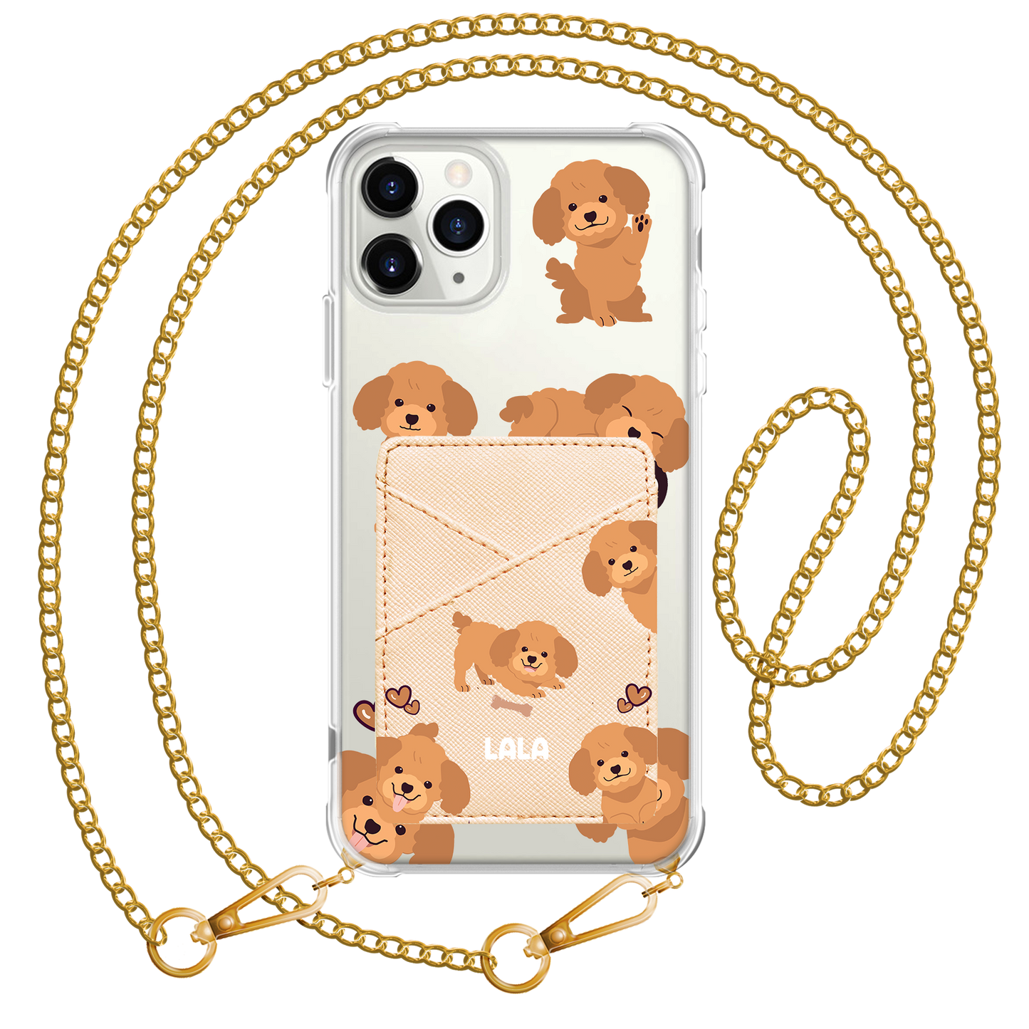 iPhone Phone Wallet Case - Poodle Squad 1.0