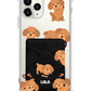 iPhone Phone Wallet Case - Poodle Squad 1.0