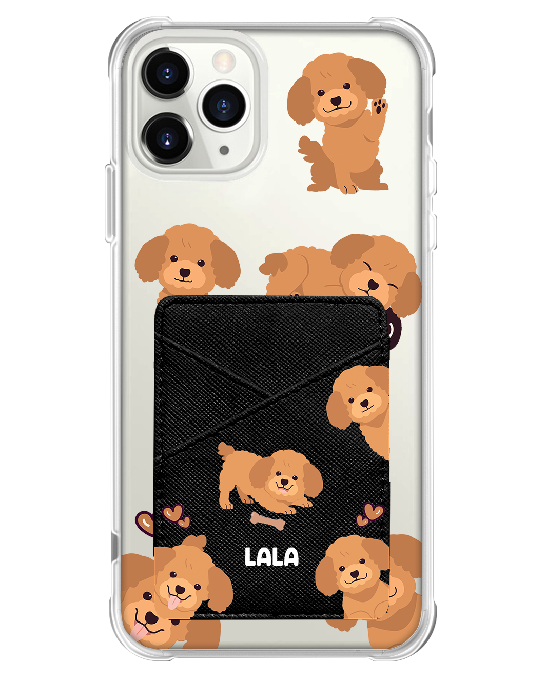 iPhone Phone Wallet Case - Poodle Squad 1.0