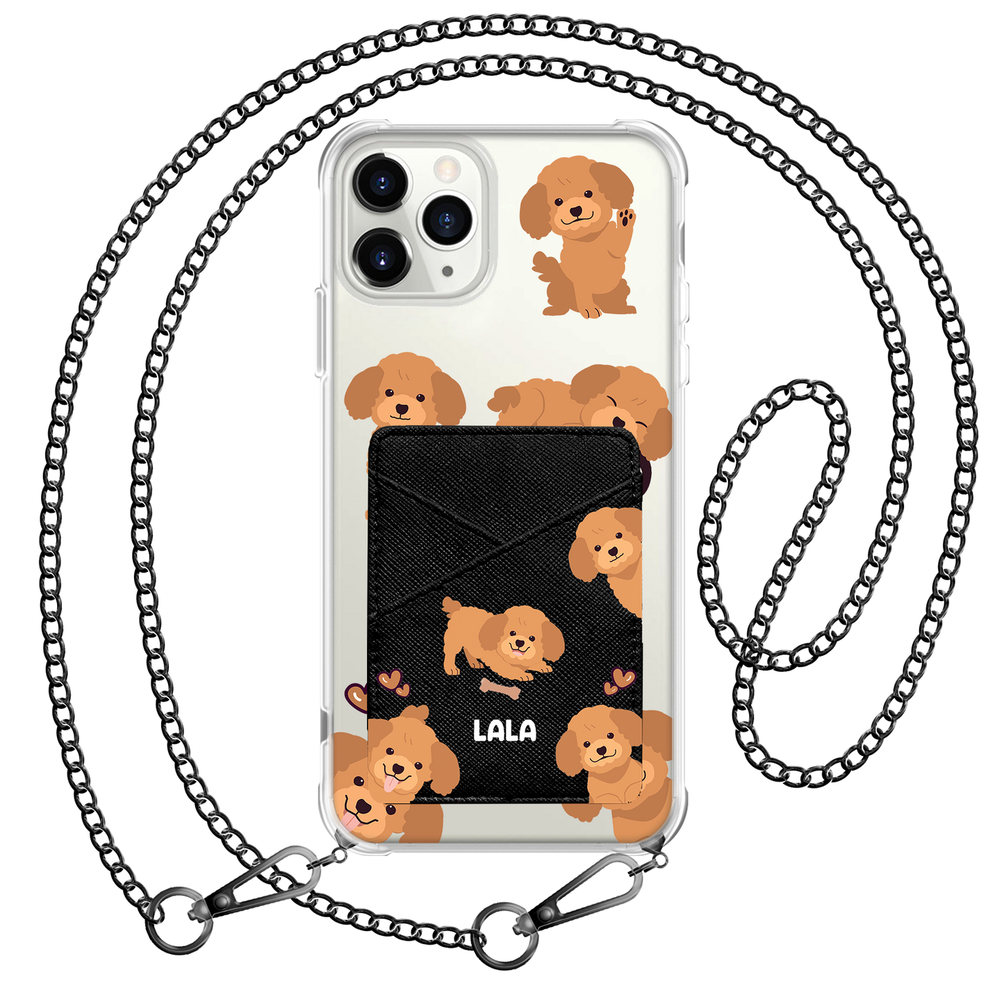 iPhone Phone Wallet Case - Poodle Squad 1.0