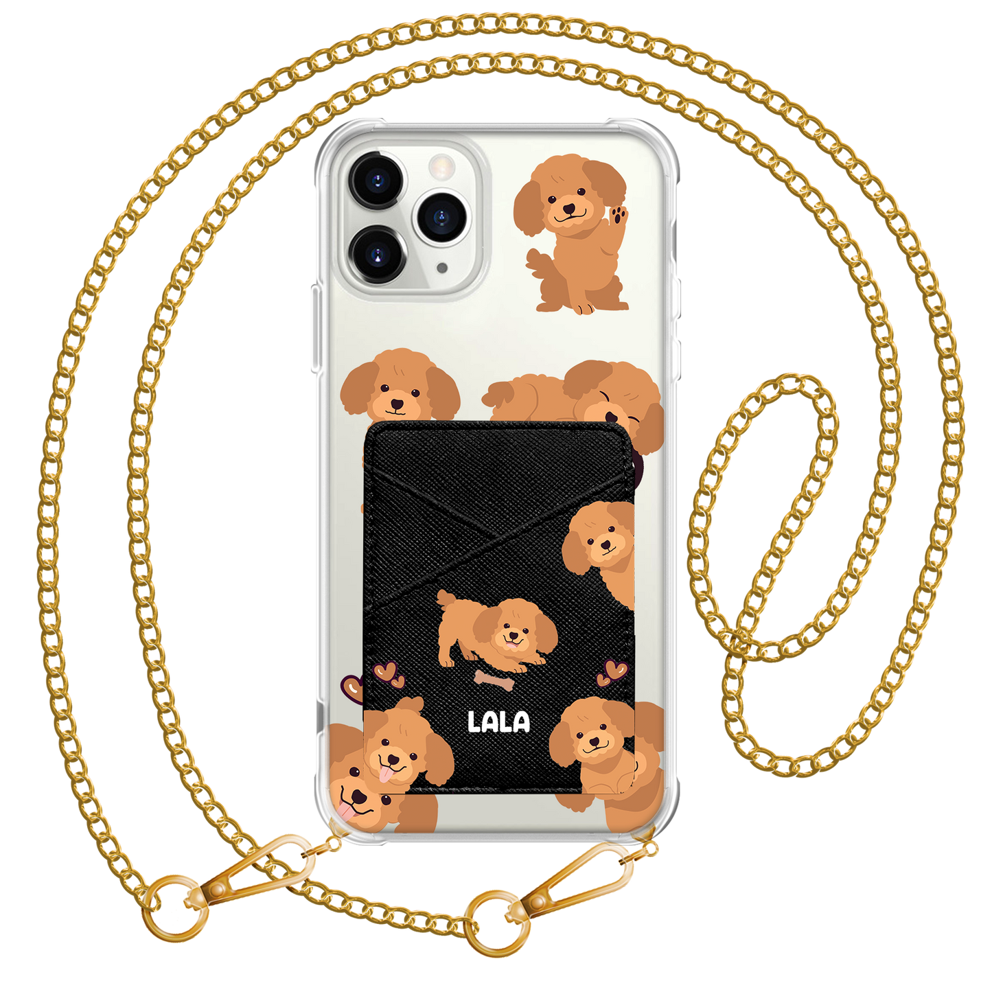 iPhone Phone Wallet Case - Poodle Squad 1.0