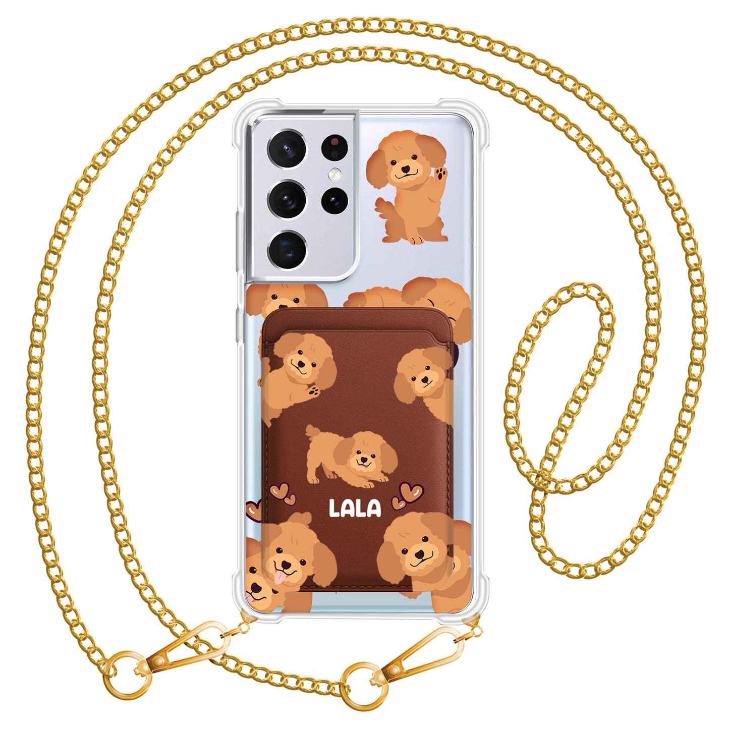 Android Magnetic Wallet Case - Poodle Squad 1.0