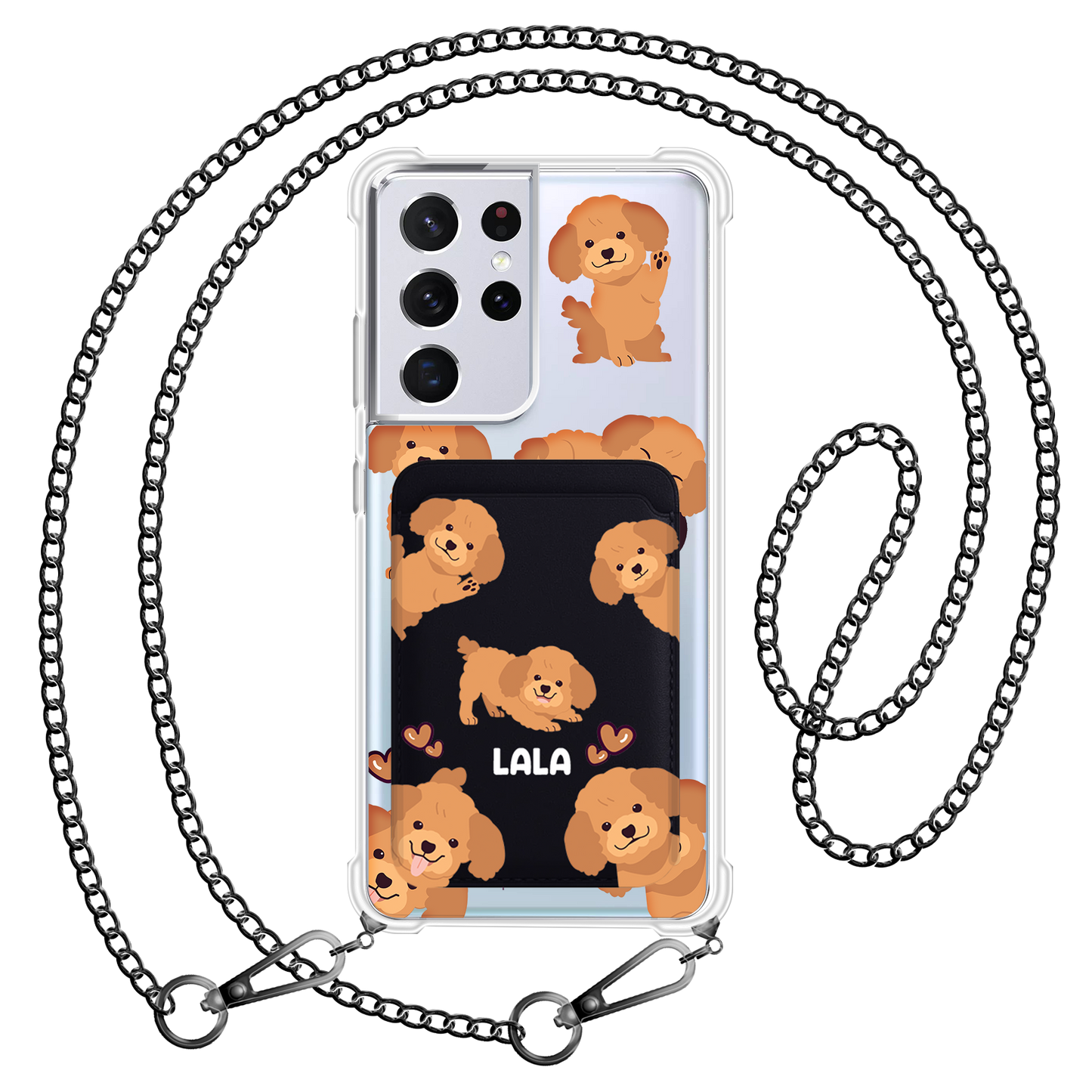 Android Magnetic Wallet Case - Poodle Squad 1.0