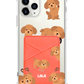 iPhone Phone Wallet Case - Poodle Squad 1.0