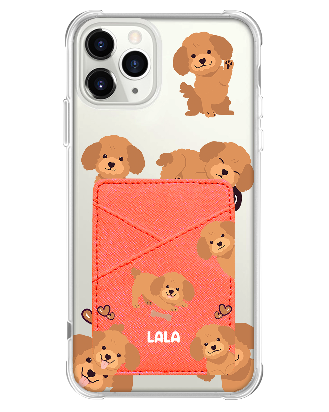 iPhone Phone Wallet Case - Poodle Squad 1.0