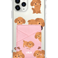 iPhone Phone Wallet Case - Poodle Squad 1.0