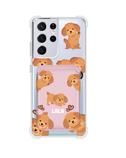 Android Magnetic Wallet Case - Poodle Squad 1.0