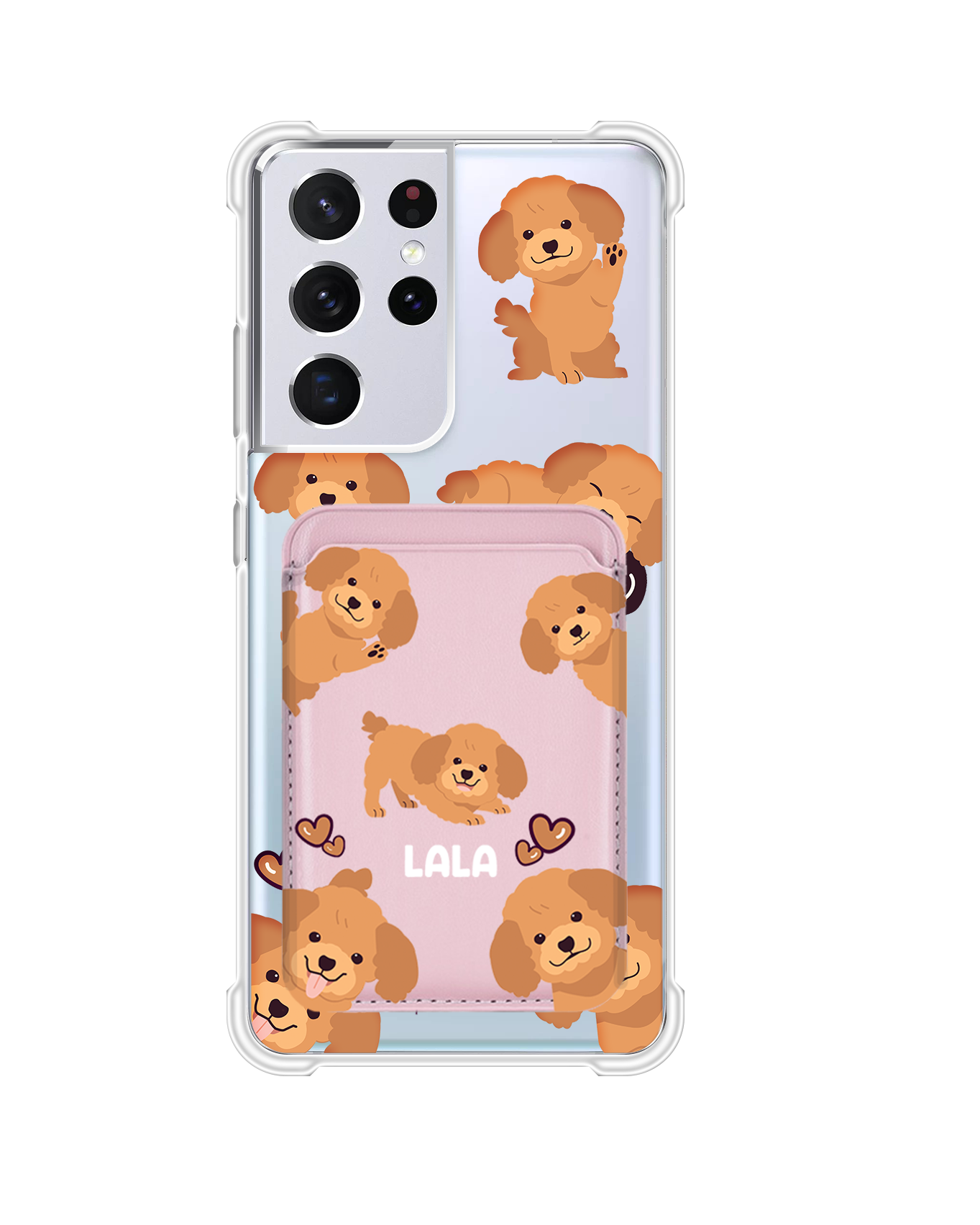 Android Magnetic Wallet Case - Poodle Squad 1.0