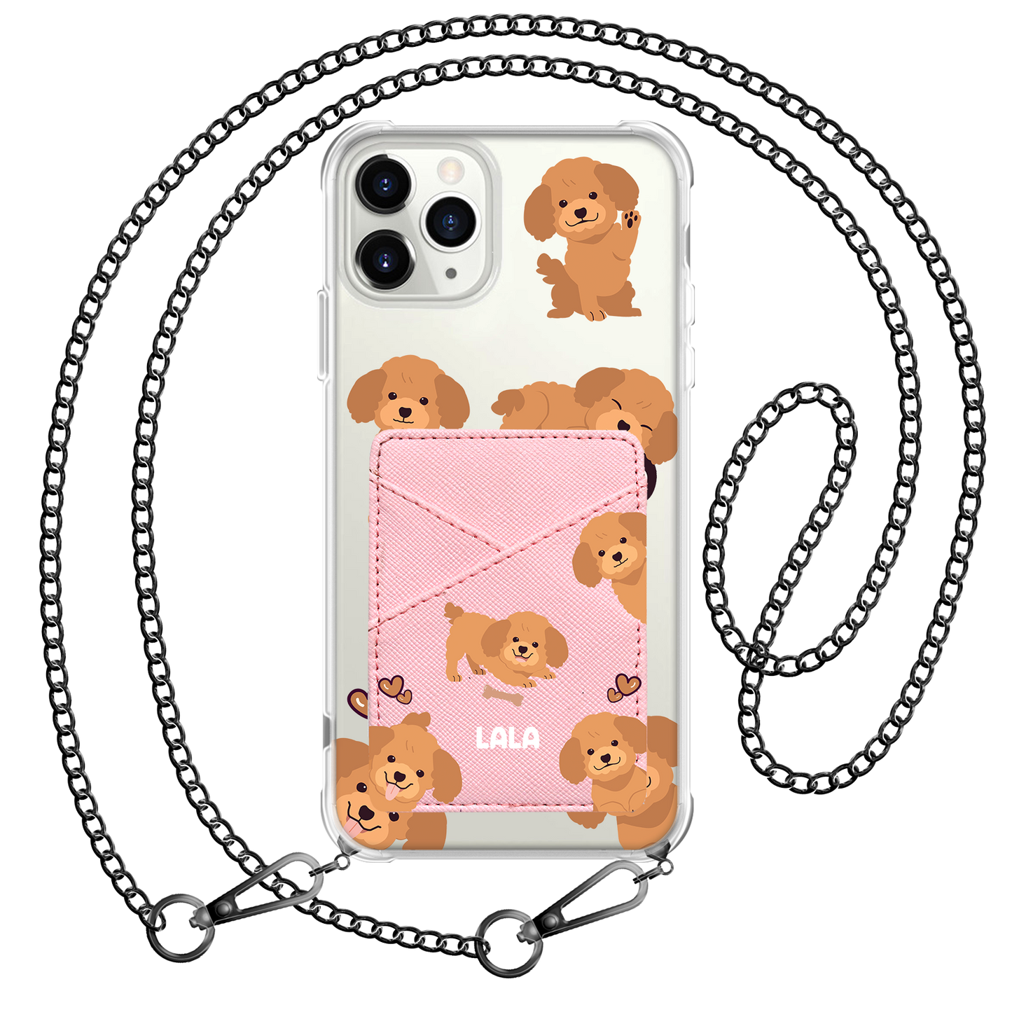 iPhone Phone Wallet Case - Poodle Squad 1.0