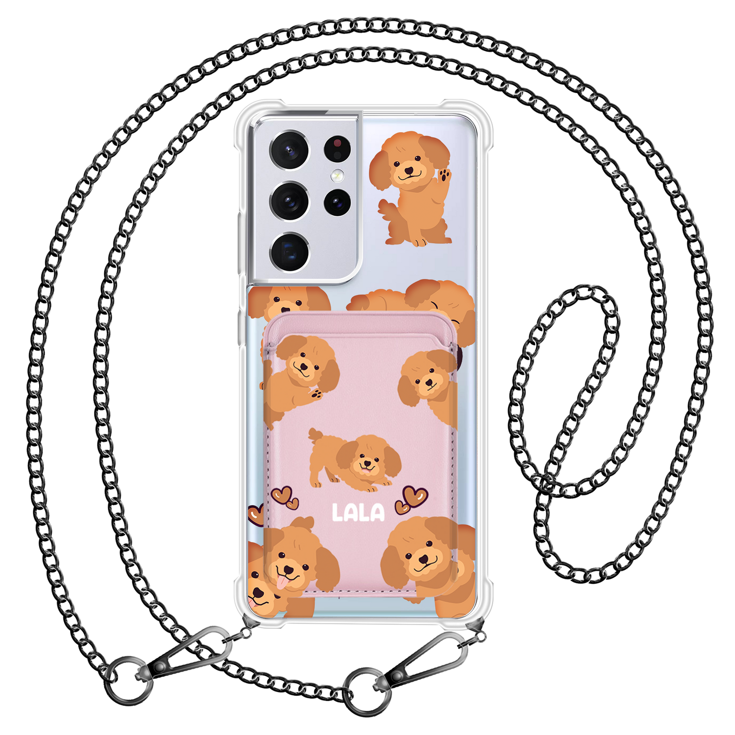 Android Magnetic Wallet Case - Poodle Squad 1.0