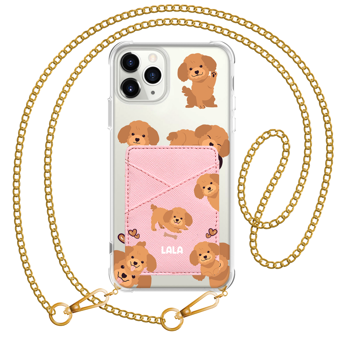 iPhone Phone Wallet Case - Poodle Squad 1.0