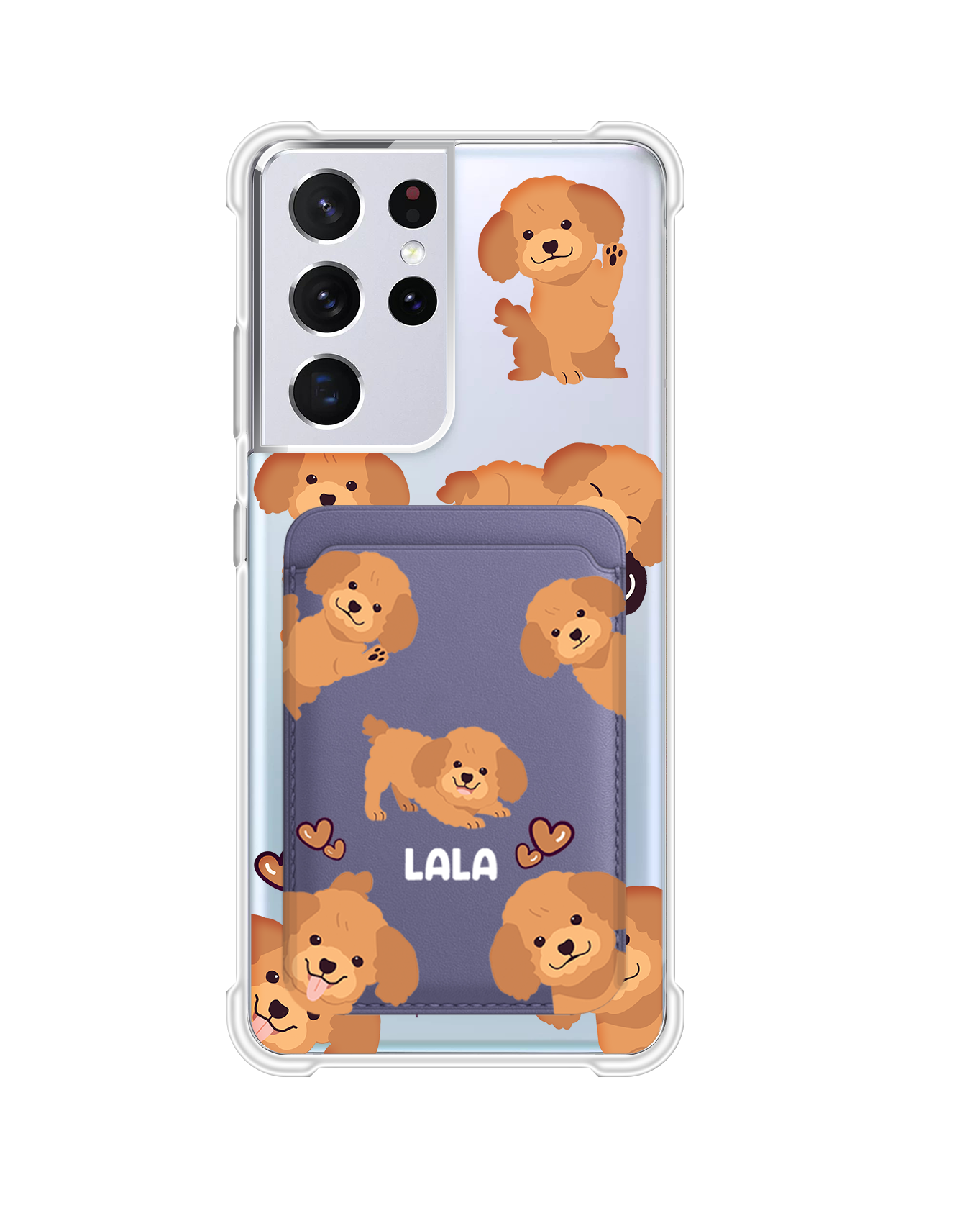 Android Magnetic Wallet Case - Poodle Squad 1.0