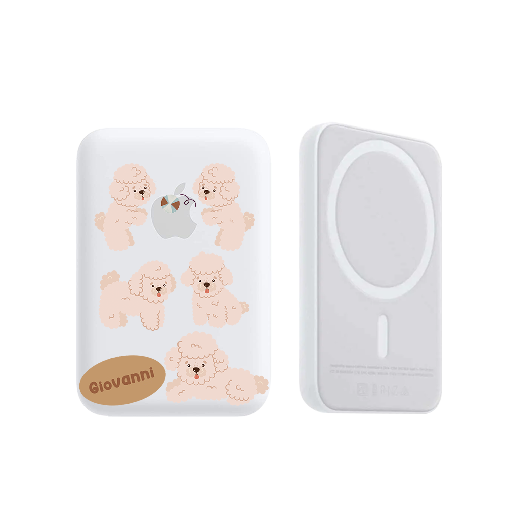 Magnetic Wireless Powerbank - Poodle Squad 2.0