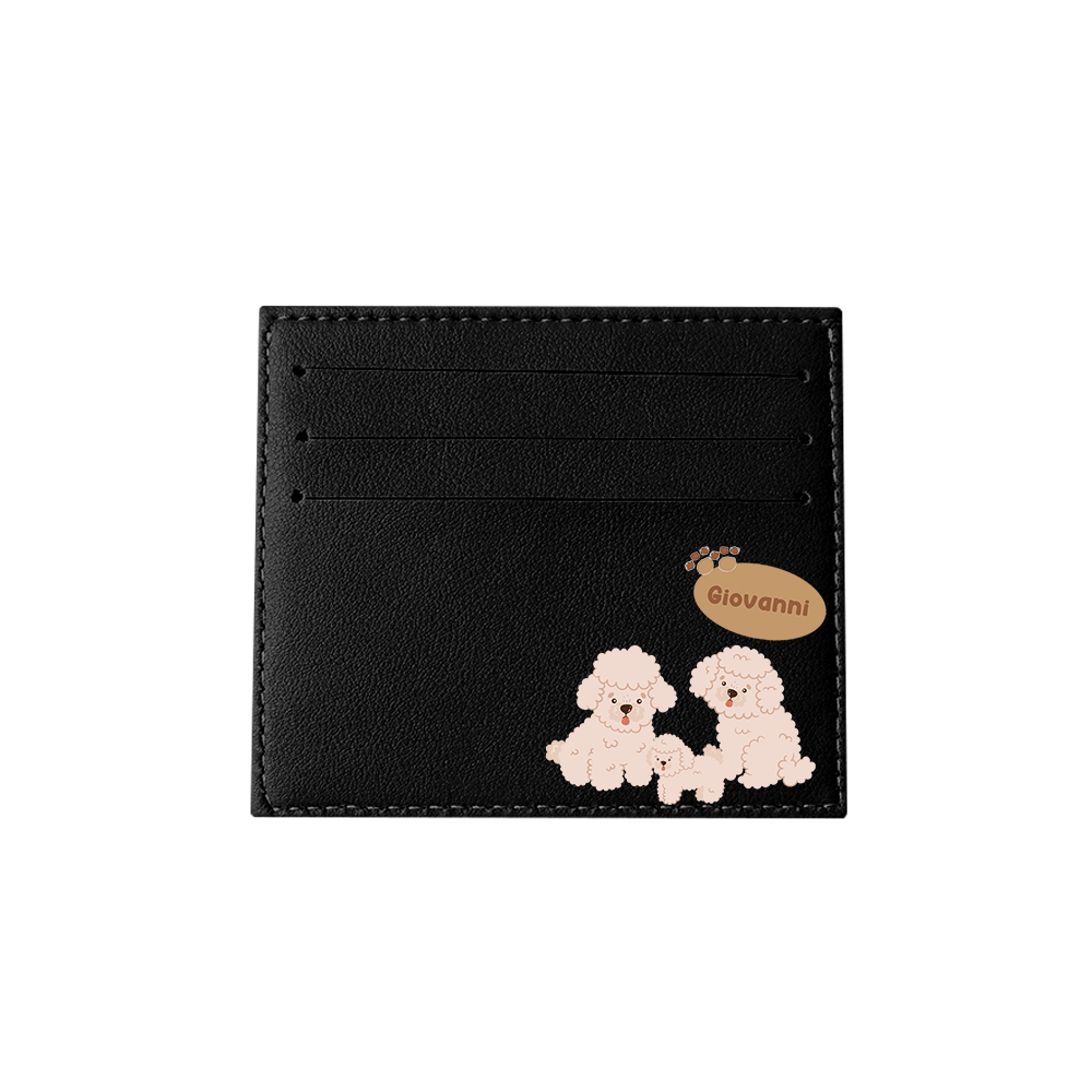 6 Slots Card Holder - Poodle Squad 2.0