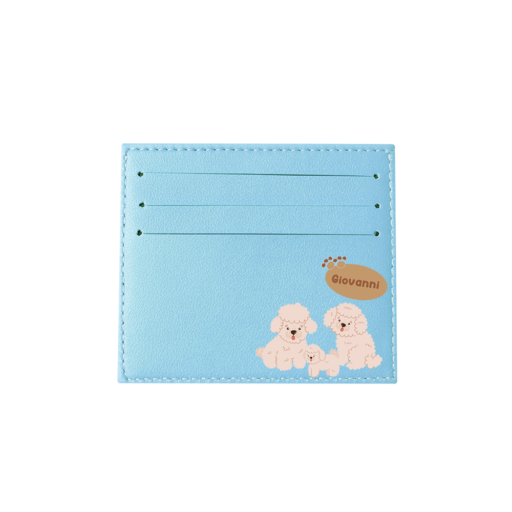 6 Slots Card Holder - Poodle Squad 2.0