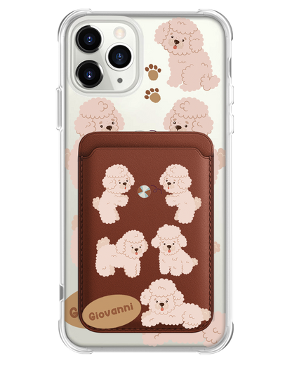 iPhone Magnetic Wallet Case - Poodle Squad 2.0