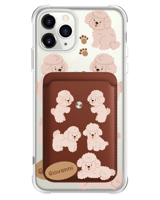 iPhone Magnetic Wallet Case - Poodle Squad 2.0